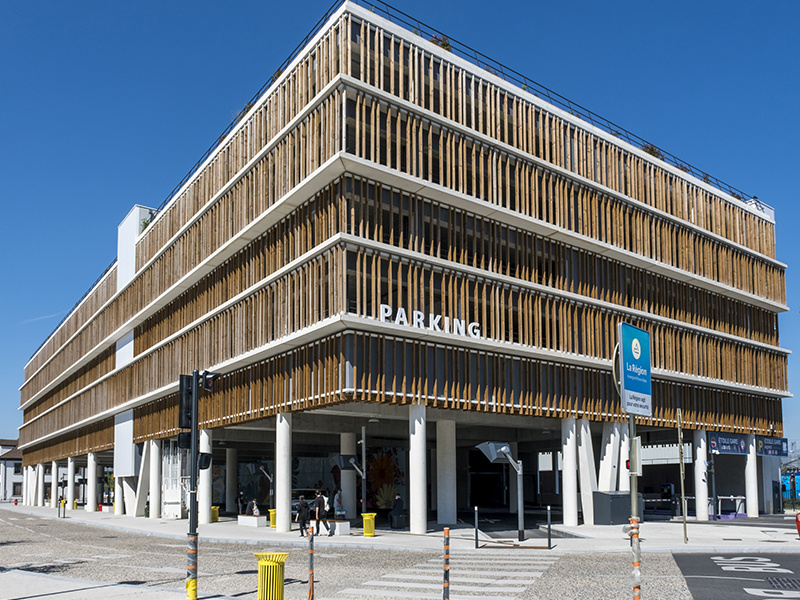 Photo pour le parking Parking Etoile Gare Annemasse : vue extérieure