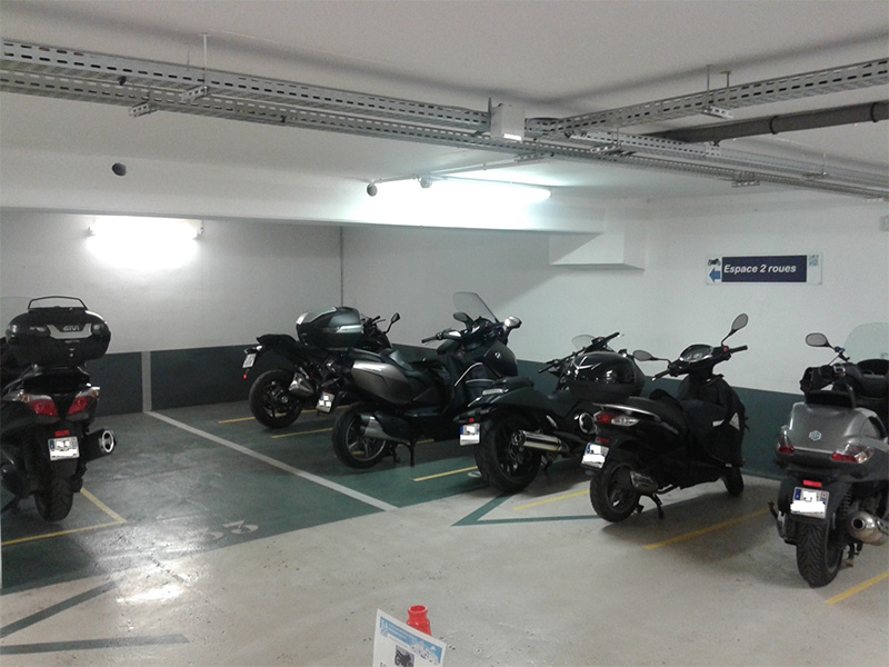 Photo pour le parking Parking Bastille interieur moto