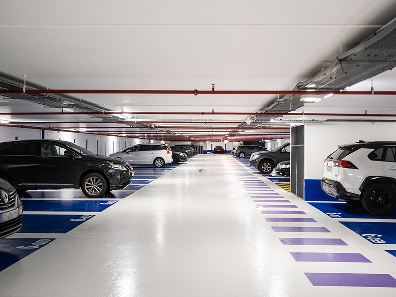 Photo pour le parking Parking Cardinet vue interieur 1