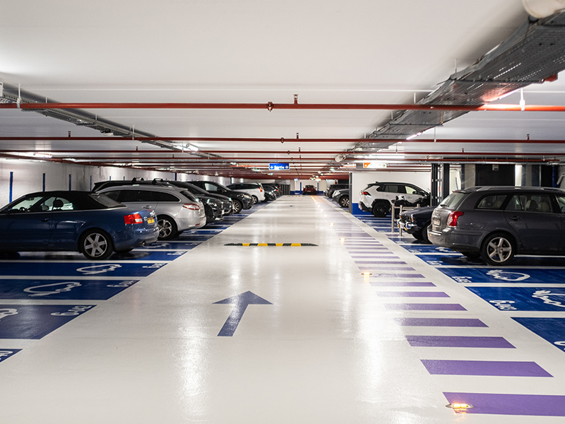 Photo pour le parking Parking Cardinet vue interieur 2