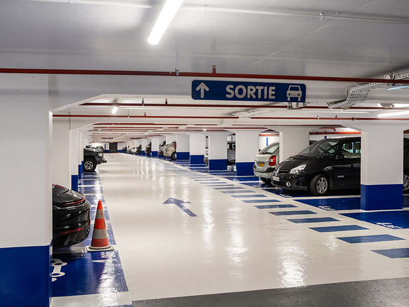 Photo pour le parking Parking Anvers vue interieur 1