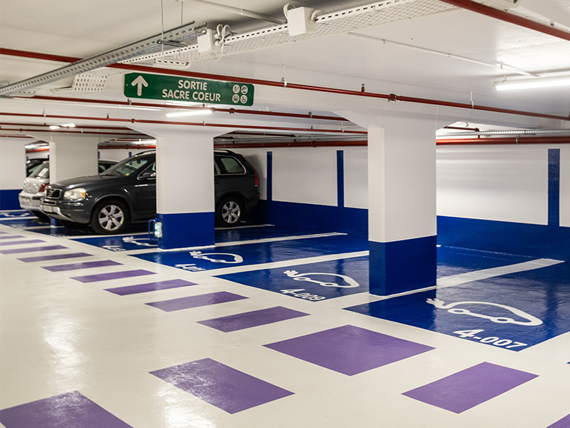 Photo pour le parking Parking Anvers vue interieur 2